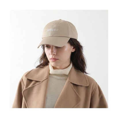 SAINT LAURENT キャップ A000TX 3YU61 （9778/ベージュ）｜詳細画像