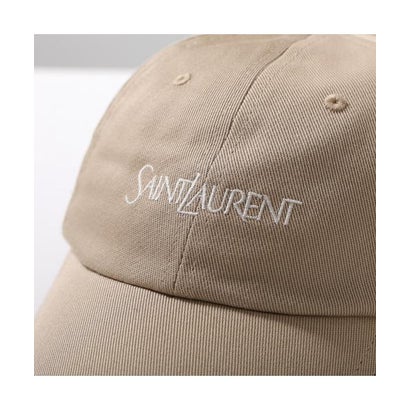 SAINT LAURENT キャップ A000TX 3YU61 （9778/ベージュ）｜詳細画像
