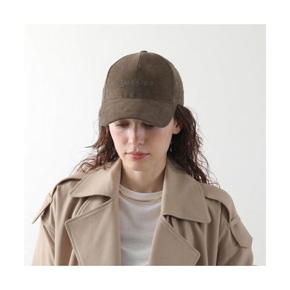 SAINT LAURENT キャップ 821737 3YR66 コーデュロイ （2980/カーキ）｜詳細画像
