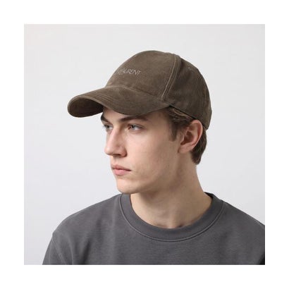 SAINT LAURENT キャップ 821737 3YR66 コーデュロイ （2980/カーキ）｜詳細画像