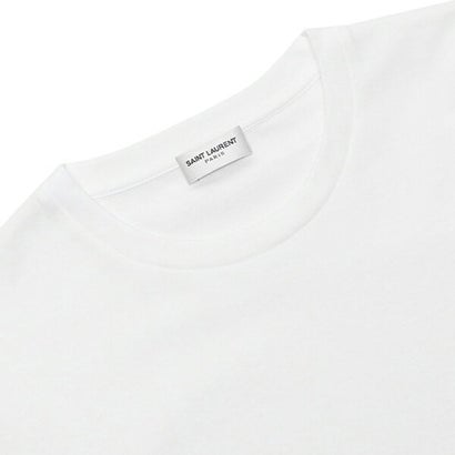 サンローラン SAINT LAURENT Tシャツ トップス ロゴ ホワイト レディース SAINT LAURENT PARIS 460876 YB2DQ 9000 （カラー）｜詳細画像