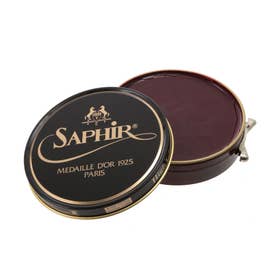 サフィールノワール Saphir Noir ビーズワックスポリッシュ 100ml【返品不可商品】 （マホガニー）