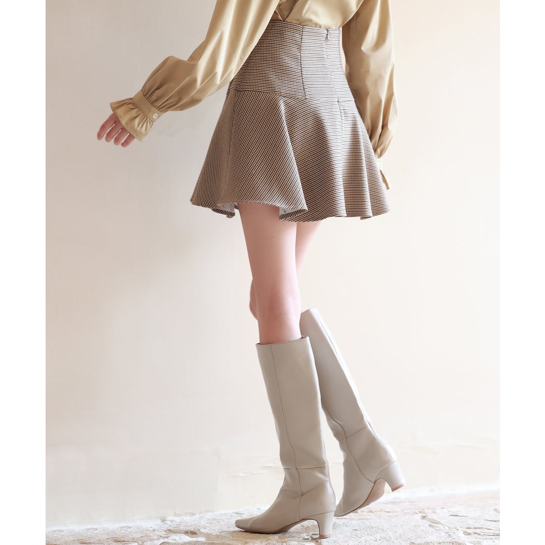 ☆d.i.a.千鳥格子ミニスカート 入手困難 ギャル必見 色濃く