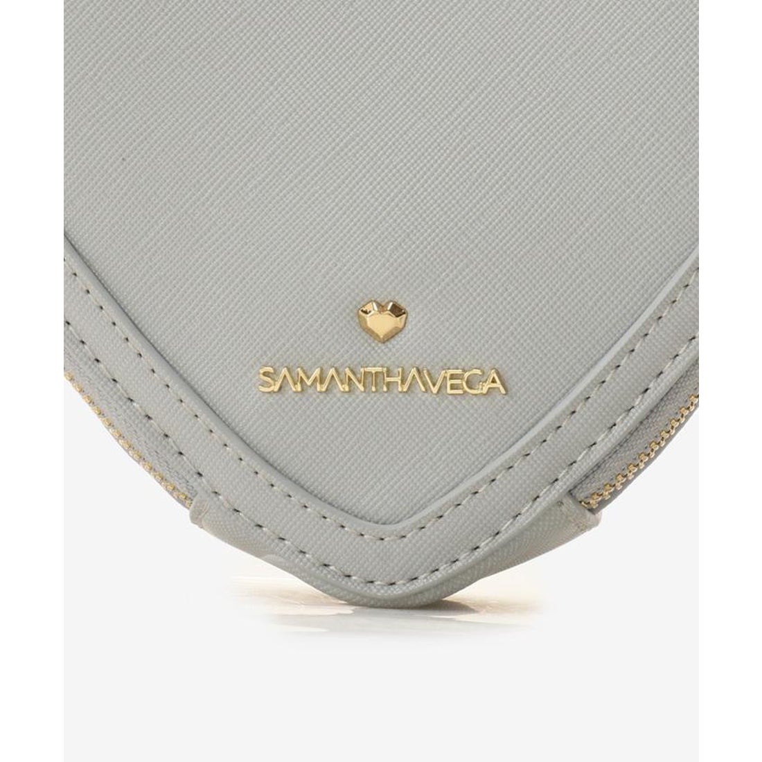 サマンサベガ SAMANTHAVEGA ミニハート型バッグ （ライトブルー 