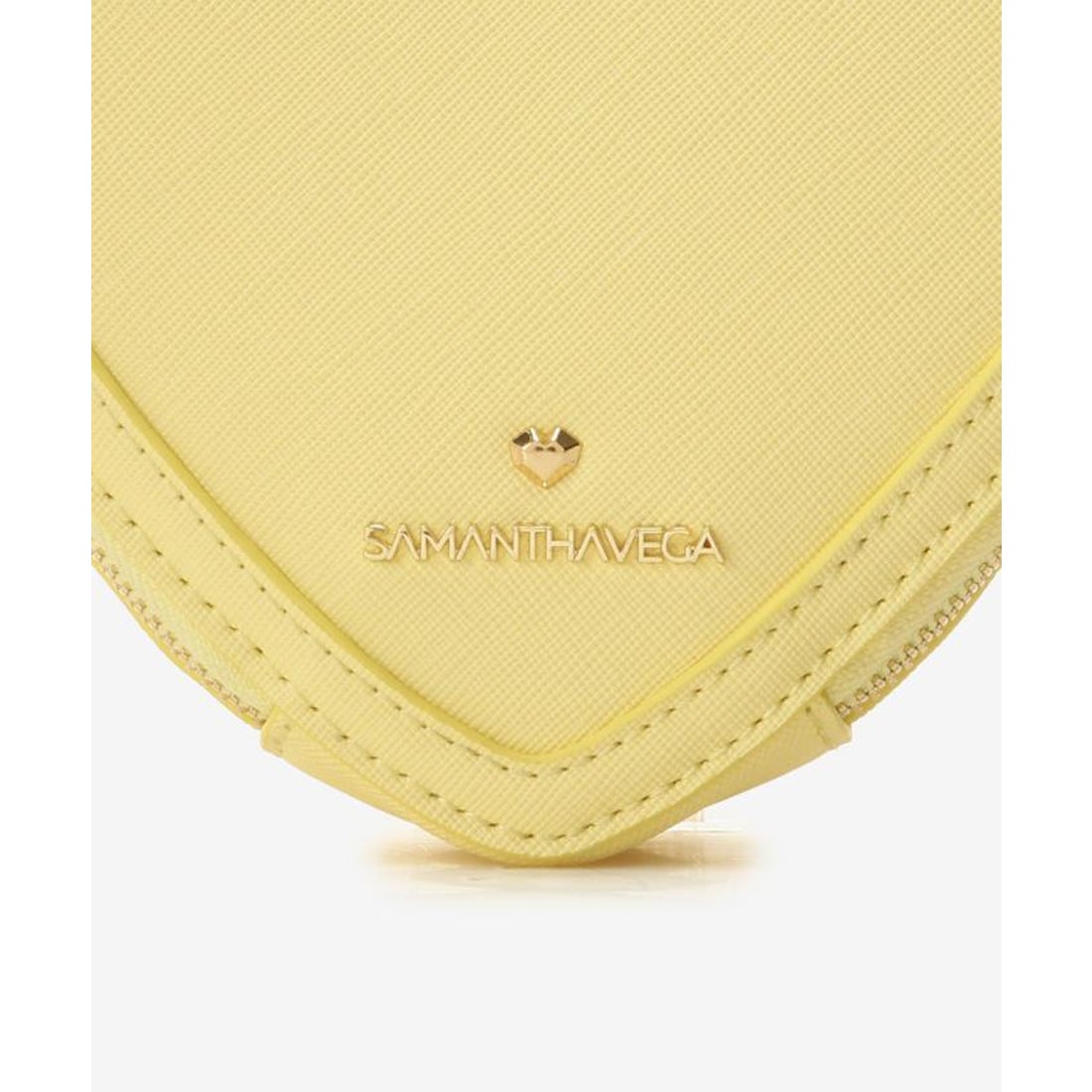 サマンサベガ SAMANTHAVEGA ミニハート型バッグ （イエロー 