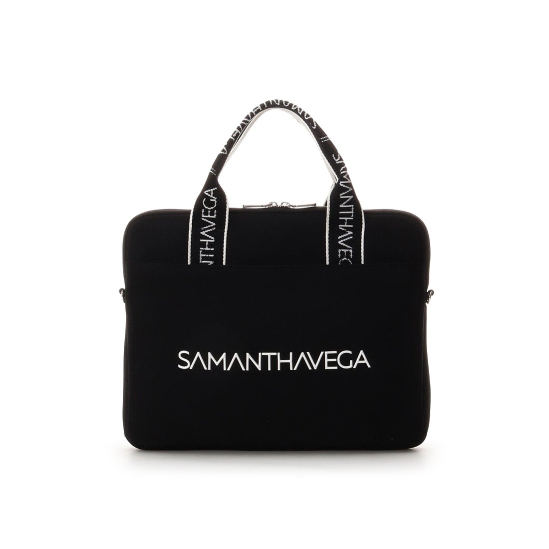 サマンサベガ SAMANTHAVEGA パソコンケースバッグ(小) (ブラック 