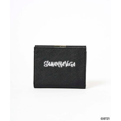 サマンサベガ SAMANTHAVEGA BT21 折財布（CHIMMY） (ブラック)｜詳細画像