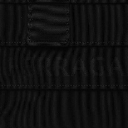 フェラガモ FERRAGAMO トートバッグ ビーチウェア グロス ブラック レディース FERRAGAMO 214988 765802 （NERO）｜詳細画像