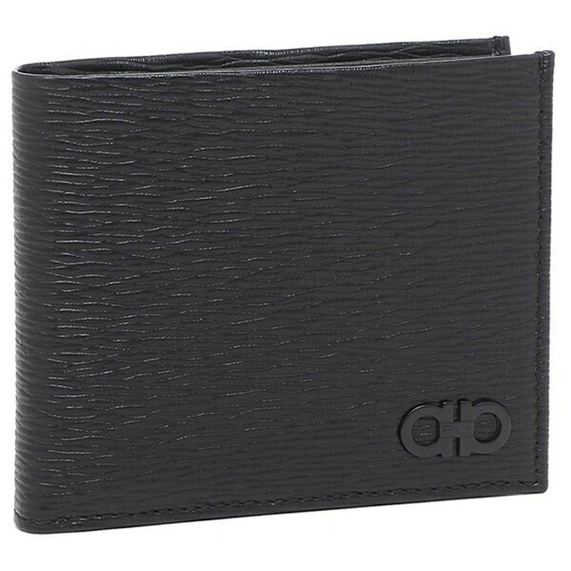 
                    フェラガモ FERRAGAMO 財布 二つ折り財布 リバイバル ブラック メンズ FERRAGAMO 66A065 （ブラック）