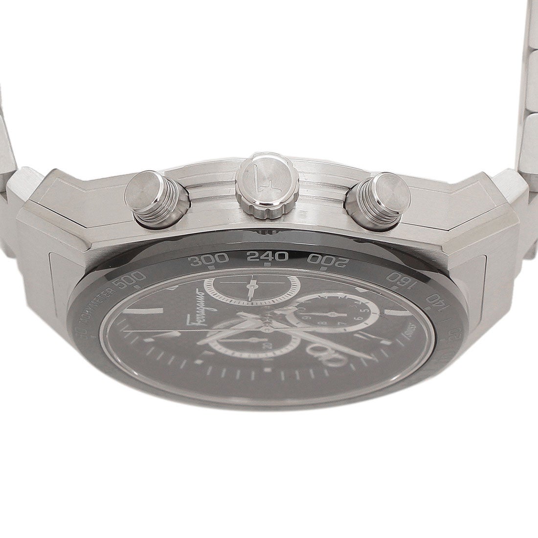 Salvatore Ferragamo 腕時計 メンズ SFHR00420 フェラガモ クオーツ ネイビーxシルバー アナログ表示