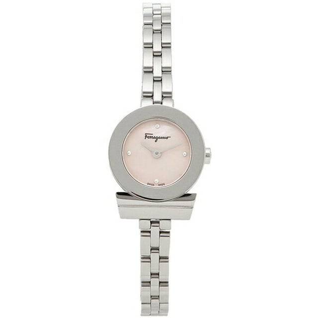 
                    【2年保証】フェラガモ FERRAGAMO 時計 レディース 腕時計 FERRAGAMO FBF070017 シルバー ピンク （シルバー）