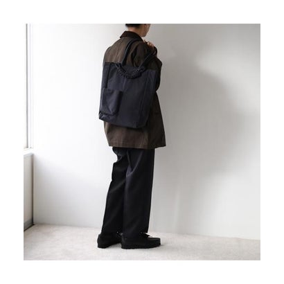 サガン・ヴィエンナ SAGAN Vienna Sagan Vienna バッグ PAZAR BOOK TOTE PLANT DYE NYLON NYP_B （CHARCOAL-BLACK/ブラック）｜詳細画像