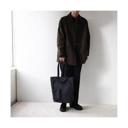 サガン・ヴィエンナ SAGAN Vienna Sagan Vienna バッグ PAZAR BOOK TOTE PLANT DYE NYLON NYP_B （CHARCOAL-BLACK/ブラック）｜詳細画像