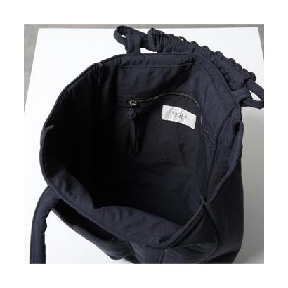 サガン・ヴィエンナ SAGAN Vienna Sagan Vienna バッグ PAZAR BOOK TOTE PLANT DYE NYLON NYP_B （CHARCOAL-BLACK/ブラック）｜詳細画像