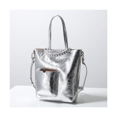 サガン・ヴィエンナ SAGAN Vienna Sagan Vienna バッグ PAZAR BOOK TOTE NANO M_01PNL M_01PN （M_01PNL/SILVER/シルバー）｜詳細画像
