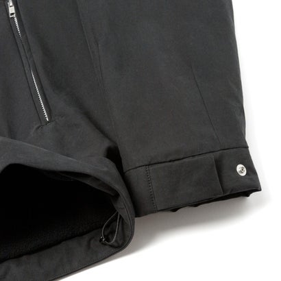 サンディニスタ SANDINISTA ジェントルマン スタンドカラー ジャケット（Gentleman Stand Collor Jacket） （BLACK）｜詳細画像
