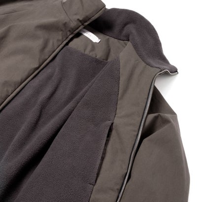サンディニスタ SANDINISTA ジェントルマン スタンドカラー ジャケット（Gentleman Stand Collor Jacket） （CHARCOAL）｜詳細画像
