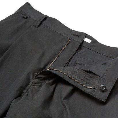 サンディニスタ SANDINISTA ジェントルマン タック パンツ（Gentleman Tuck Pants） （BLACK）｜詳細画像