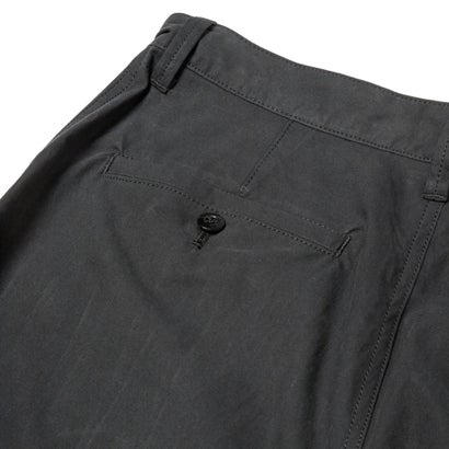 サンディニスタ SANDINISTA ジェントルマン タック パンツ（Gentleman Tuck Pants） （BLACK）｜詳細画像