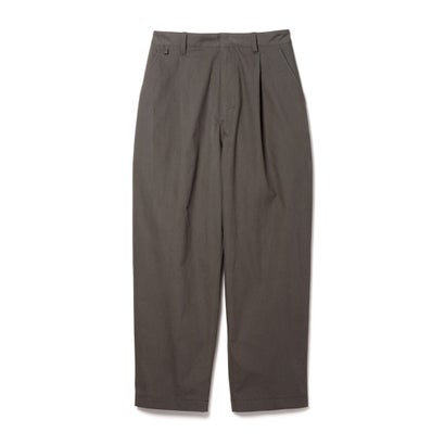 サンディニスタ SANDINISTA ジェントルマン タック パンツ（Gentleman Tuck Pants） （CHARCOAL）｜詳細画像
