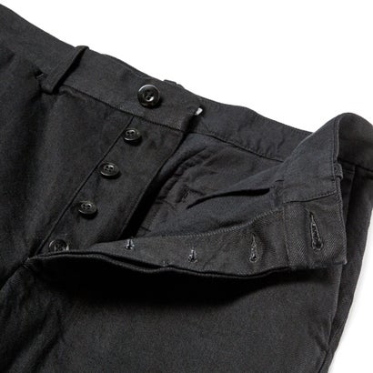 デニム トラウザーズ ウォッシュド（Denim Trousers - Washed） （BLACK）｜詳細画像