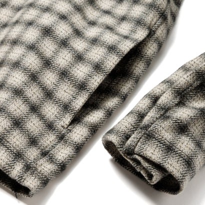 コットン ツイード チェック シャツ ジャケット（Cotton Tweed Check Shirt Jacket） （IVORY CHECK）｜詳細画像