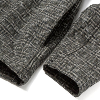 コットン ツイード チェック シャツ ジャケット（Cotton Tweed Check Shirt Jacket） （GRAY CHECK）｜詳細画像