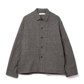 コットン ツイード チェック シャツ ジャケット（Cotton Tweed Check Shirt Jacket） （GRAY CHECK）