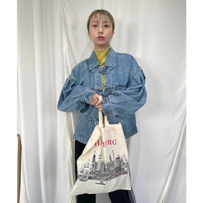 【SANSeLF】city コットンバッグ sana12 （ホワイト系その他）｜詳細画像