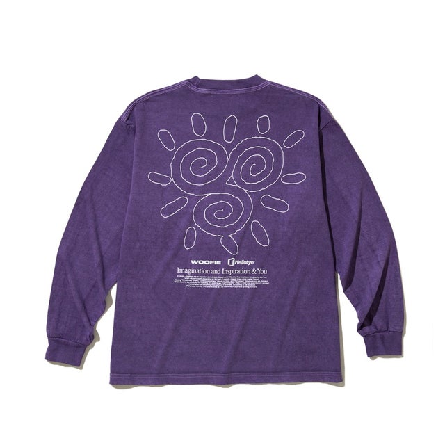 ピグメント ザ ストローク L/S ティー（Pigment The Stroke L/S Tee） （Pigment Purple）