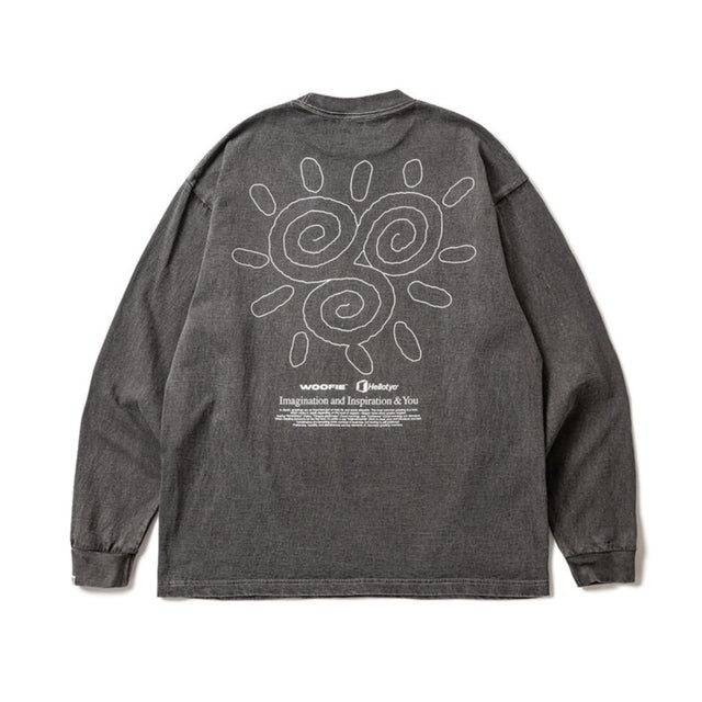 ピグメント ザ ストローク L/S ティー（Pigment The Stroke L/S Tee） （Pigment Black）