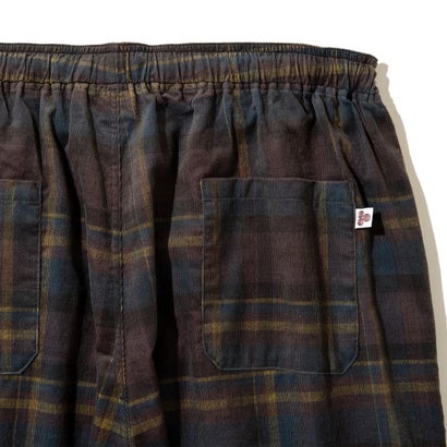 チェック イージーパンツ（Check Easy Pants） （Brown Check）｜詳細画像
