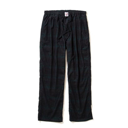 チェック イージーパンツ（Check Easy Pants） （Navy Chuck）｜詳細画像