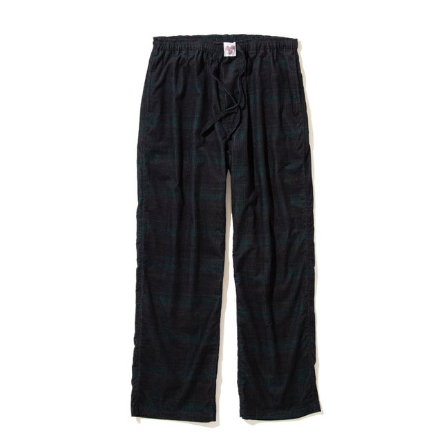 チェック イージーパンツ（Check Easy Pants） （Navy Chuck）
