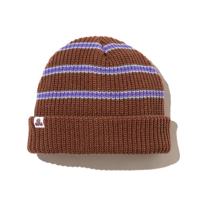 リストライプ ニット キャップ（Restripe Knited Cap） （Coffee）