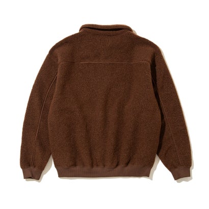 トリップ ウール ハーフジップ（Trip Wool Harf-Zip） （Brown）｜詳細画像