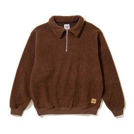 トリップ ウール ハーフジップ（Trip Wool Harf-Zip） （Brown）