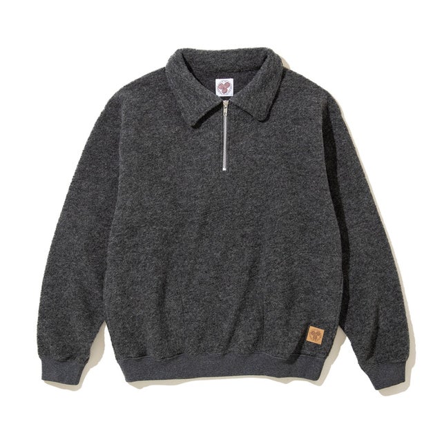 トリップ ウール ハーフジップ（Trip Wool Harf-Zip） （Charcoal）