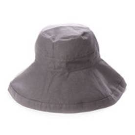 レディースUVカット帽子LC399R GIANA BOW （チャコール）