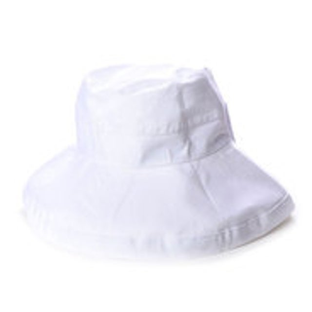 
                    レディースUVカット帽子LC399R GIANA BOW （ホワイト）