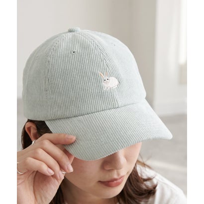 動物刺繍入りキャップ （BL.M）｜詳細画像