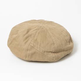 デニムパッチワーク ベレー帽 （BE）