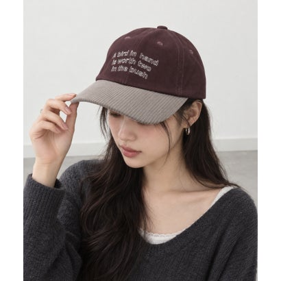 センスオブグレース SENSE OF GRACE 3段刺繍入り ロングバイザーキャップ （PP）｜詳細画像