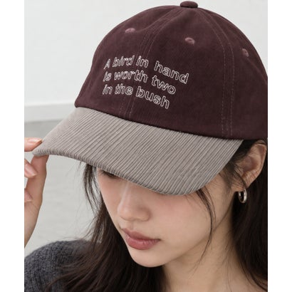 センスオブグレース SENSE OF GRACE 3段刺繍入り ロングバイザーキャップ （PP）｜詳細画像