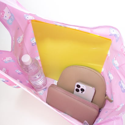 サンリオエコバッグ クロミ マイメロディ ハローキティ SPD （ダークグレー）｜詳細画像