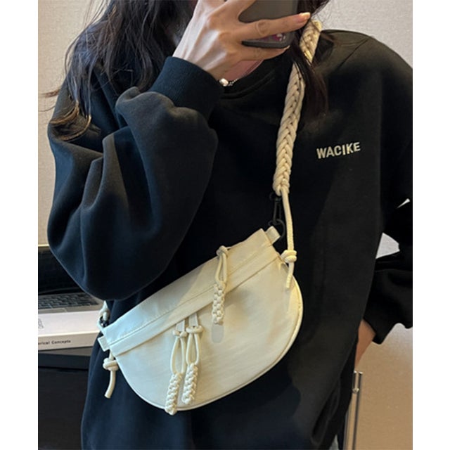 ミニショルダーバッグ ボディバッグ SCCH （ベージュ）