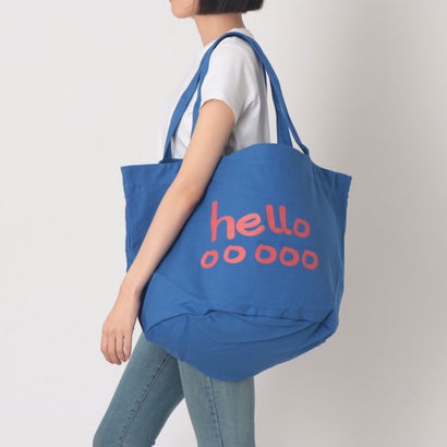 セットアップセブン SETUP7 Color Logo Canvas Tote Bag/カラーロゴ キャンバス トートバッグ 【韓国デザイン】 NEO （パープル）｜詳細画像