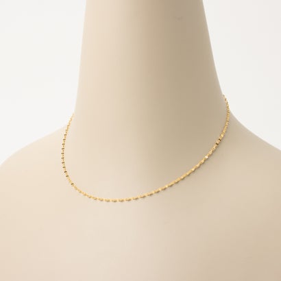 Petal chain necklace ペタルチェーンネックレス NKS （ゴールド）｜詳細画像