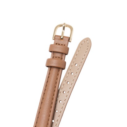 金属アレルギー対応 ニッケルフリー アナログウォッチ 10気圧防水 HL281 SUN （ブラウン）｜詳細画像