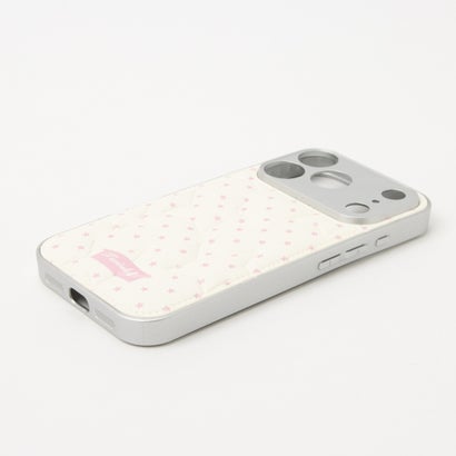 星型エンボスPUレザーiPhoneケース SCCH （WHT）｜詳細画像